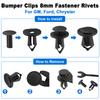 130pcs T30 Engine Splash Guard Undertray Cover Screw Bolt U Nut Clip for Ford  Escape Explorer Edge Transit ConnectW713297-S300