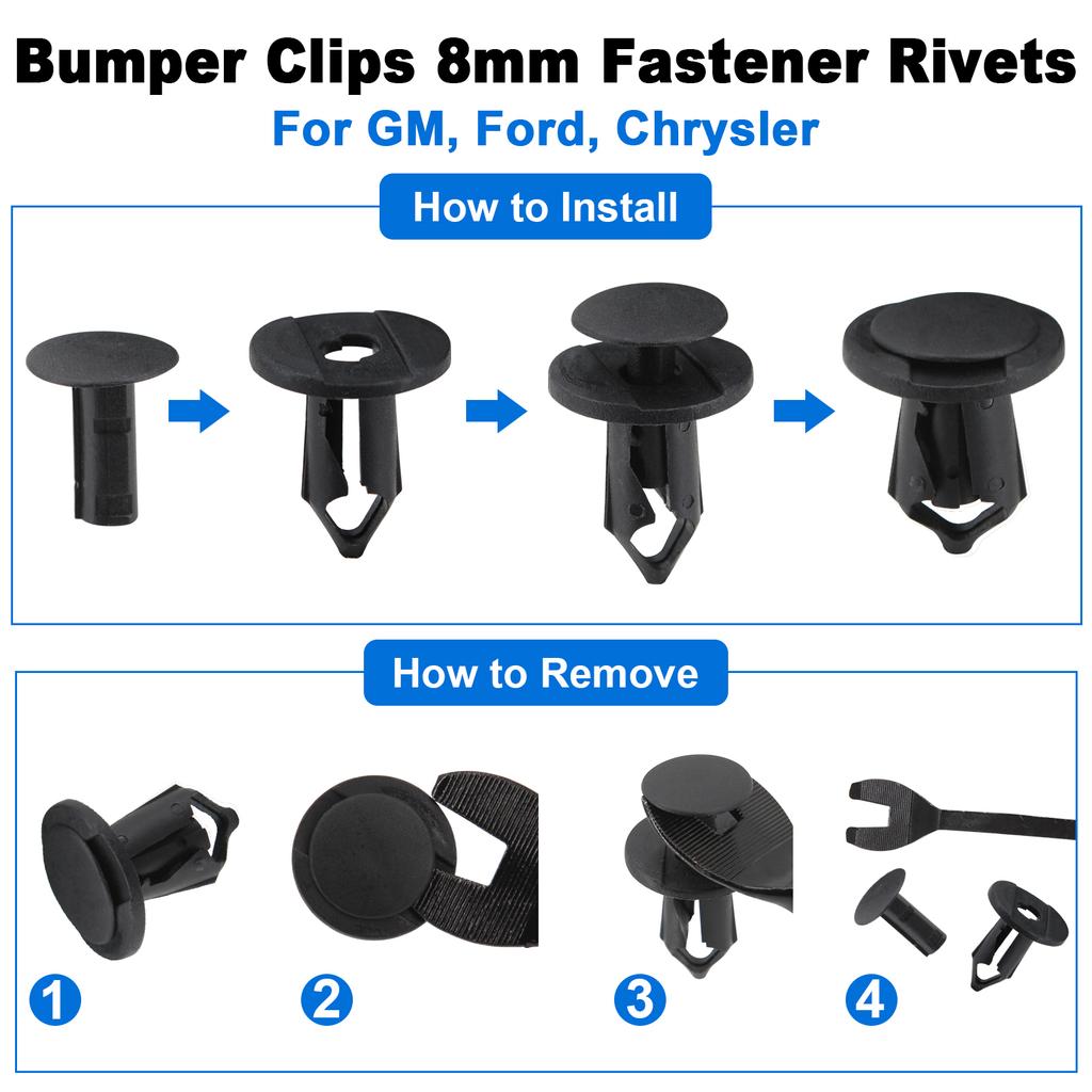 130pcs T30 Engine Splash Guard Undertray Cover Screw Bolt U Nut Clip for Ford  Escape Explorer Edge Transit ConnectW713297-S300