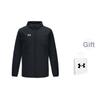 Under Armour Football Training And Match Woven Long-Sleeve Logo Jacket Unisex Tops Black 21600411-001