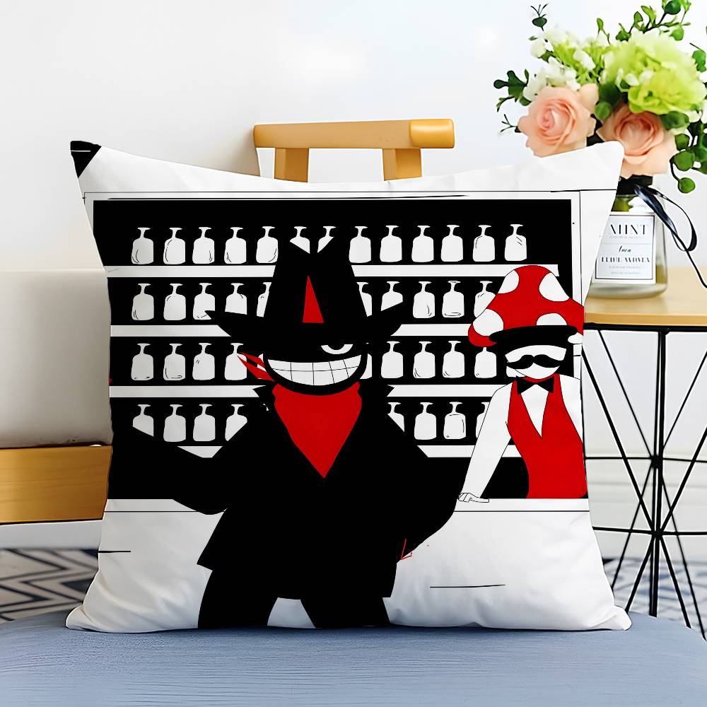 Singer L-Lil Darkie-MT Rapper Pillow Case Printed Brushed Fleece Pillow Baby Skin-Touch Eco-Friendly Dye-Sublimat