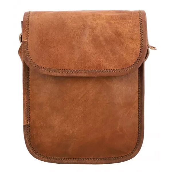 Кожаный кошелек на плечо — фото 6