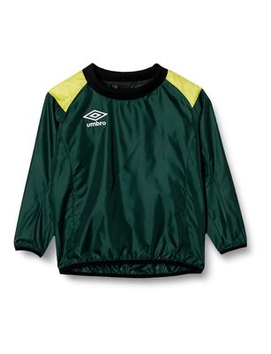 TM Junior Piste Long Sleeve Size 150 Men's Wind-Up Top, Teamwear, DGRN, (Japan Size)