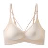 Comfortable, light and breathable jelly strip, non-slip and non-marking, upper support, gathering, anti-sagging, no steel ring, beautiful back bra.