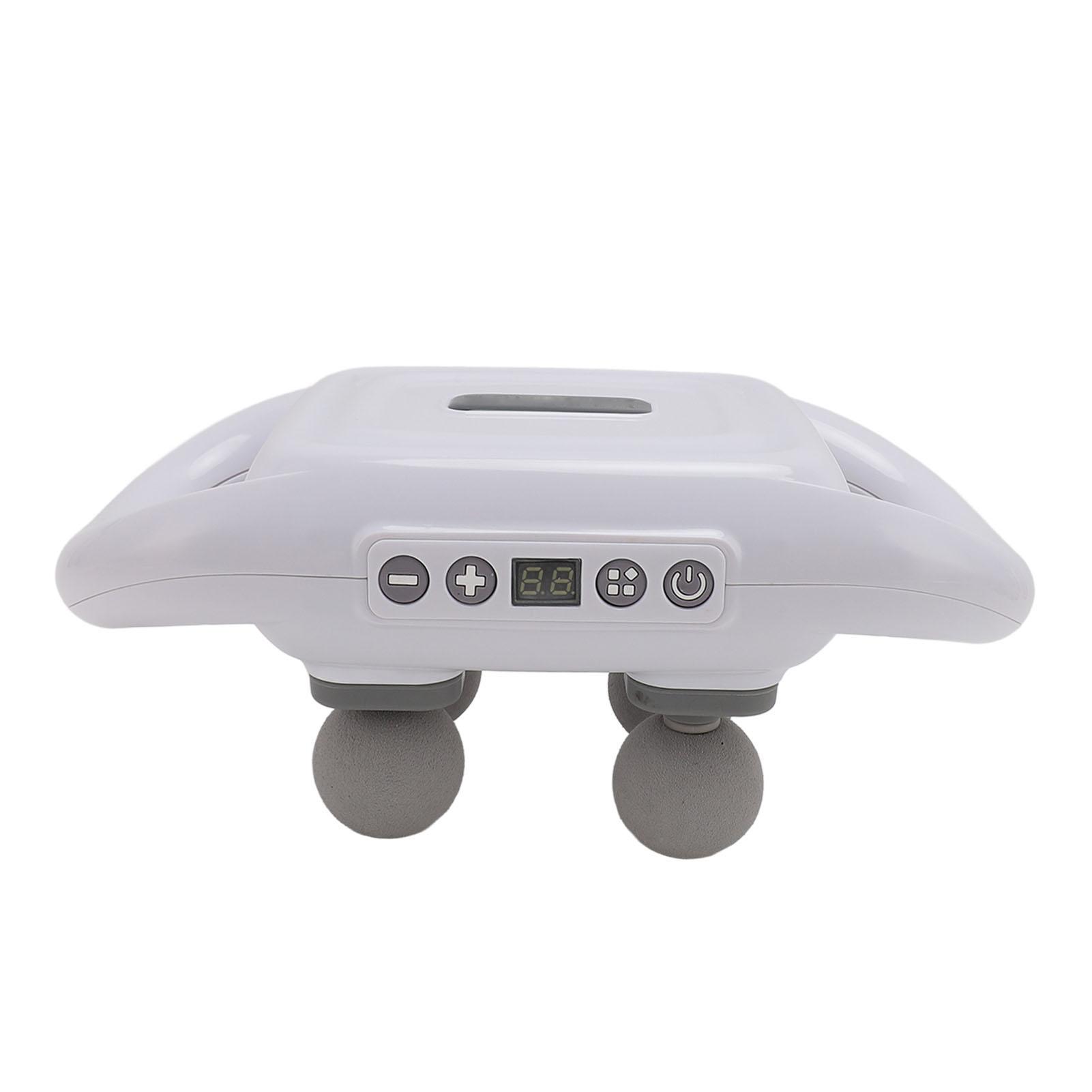 

Handheld Tissue r High Frequency Vibration 4 Hd Back r with Timer for Leg Neck Shoulder and Body Relieve