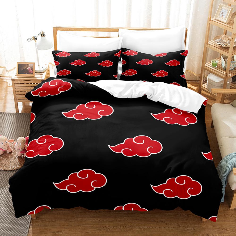 Bedding Three-Piece Set 3D Digital Printing Hokage Uchibo Ferret Series Kit