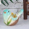 Resin Crafts Mini Bird Statue Cute Desktop Bird Ornaments  Living Room Bedroom