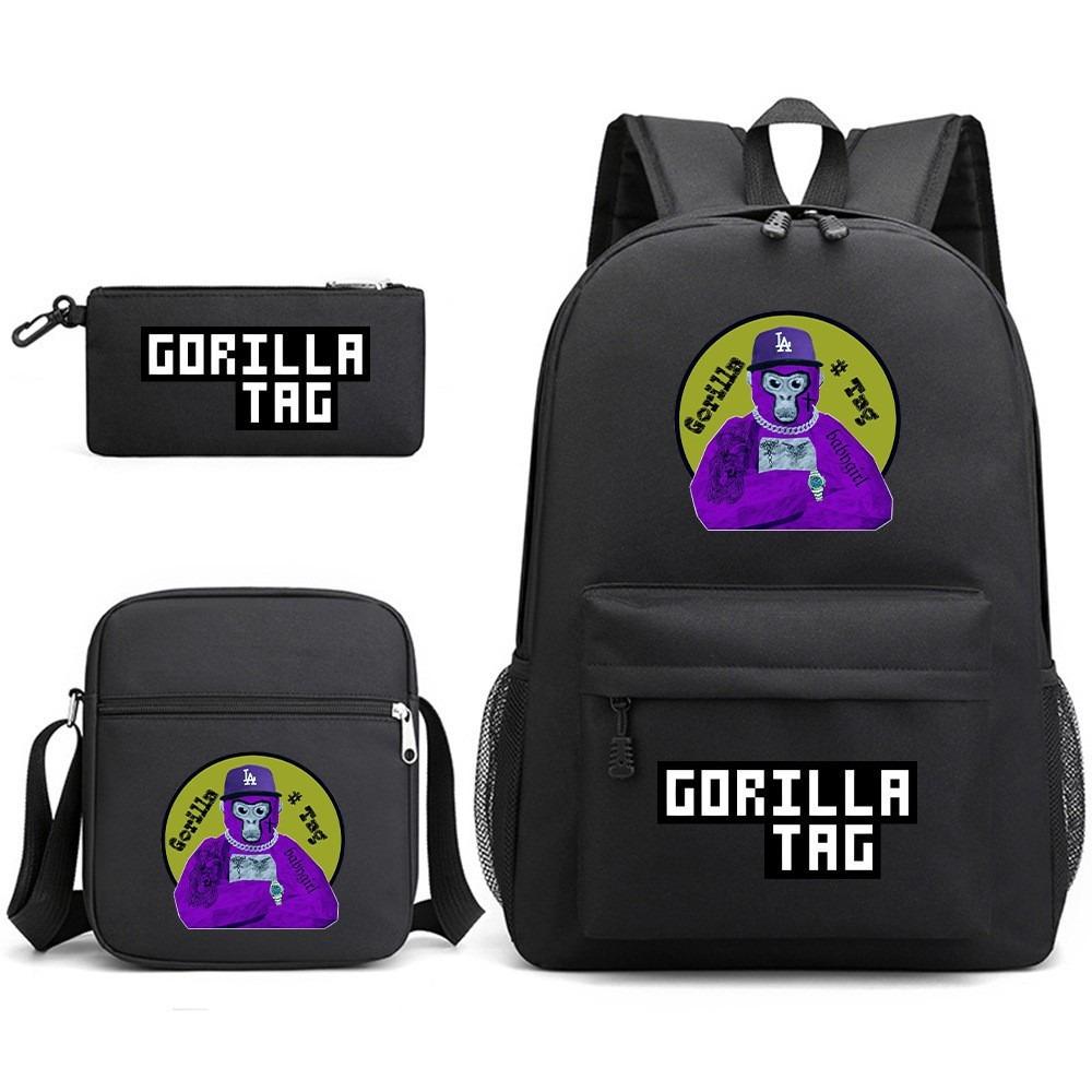 ONE PIECE heat transfer schoolbag primary school student printed backpack large capacity backpack backpack pencil case