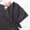 Head Scarf Solid Color Versatile Silk Scarf Women's Summer Air-conditioned Room with Cotton and Linen Shawl Simple Temperament Scarf