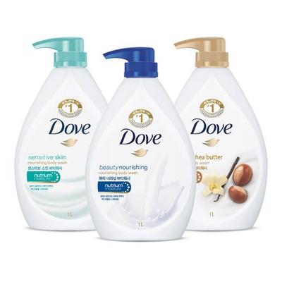 Dove Body Wash 1000G 3 Sorten, wähle 1