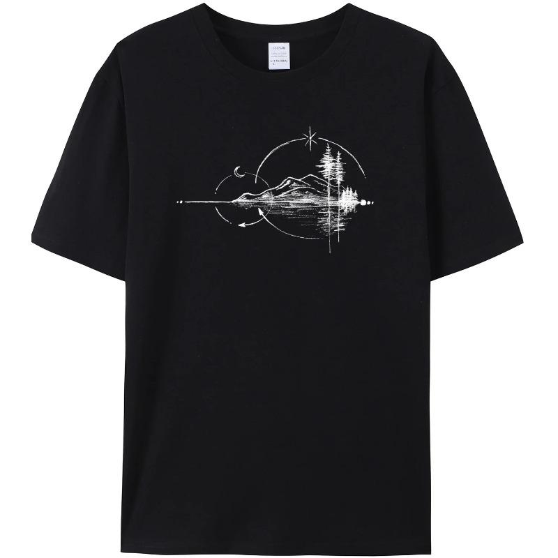 Orange Fruit T Shirt Fruit Lover Party Tee Shirt Casual Men Cotton Short Sleeve Mens Designer Clothes Streetwear Tees