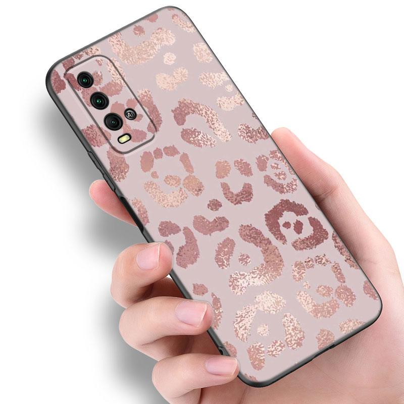 Beautiful Rose Bling Picture Phone Case For Xiaomi Redmi Note 5 6 9T K20 K40 K50 Pro 7A 8A 9A 9C 9i 10A 10C A1 S2 Black Cover