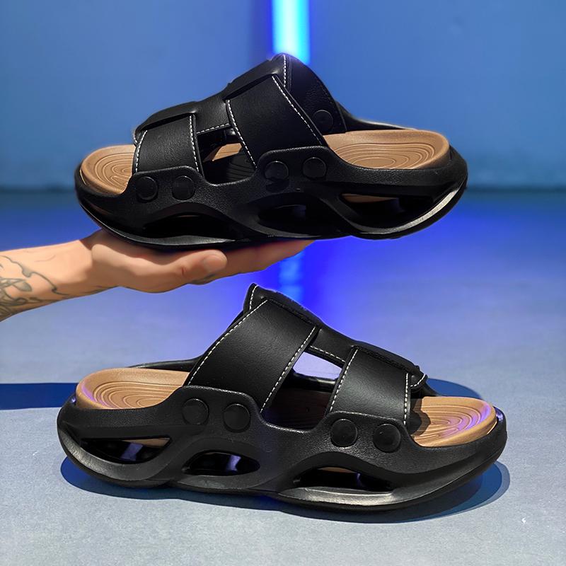 Fashion Men's  Slipper Man Luxury 2025 Luxury Brand Slippers Walk Around Home Big Size Slippers for Summer Men Designer Men's Shoes