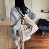 Single shoulder women's new tote bag, student make-up bag, portable go out and light go to work, single shoulder commuter bag