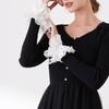 Lace Trim Manicure Sleeve Nails Art Decoration Meshes Cuffs Romantics Arm Cuffs for Special Occasion and Fancy Dress