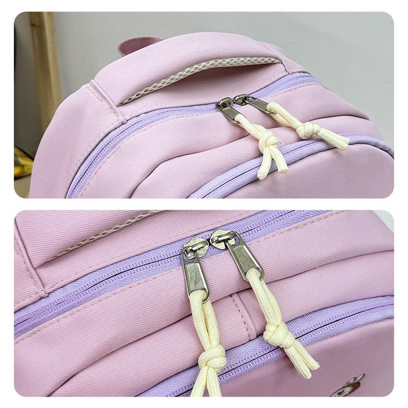 LABUBU School Bag Decoration Large-capacity Lightweight Student Backpack Elementary and Middle School Student Bag