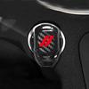 YOSRTER Push Start Button Cover Fit for Dodge Challenger Charger Durango Journey Aluminum Alloy Engine Start Stop Button Cover Protector for Dodge