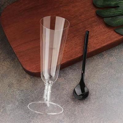 1/10 Stücke Kunststoff Einweg Klar Champagner Cocktail Gläser Wein Tassen Geburtstag Party Hochzeit Jahrestag Festival Drink
