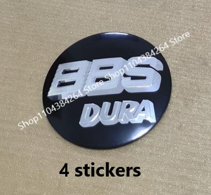 4pcs BBS DURA Logo 70mm Curved Surface Sticker Car Wheel Hub Center Cap Hub for BBS 0924 0924030 Center HubCaps