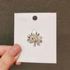 Happiness Tree Brooch Personalized Pin Small Collar Pin Anti-glare Buckle Cardigan Suit Accessory Simple Corsage