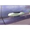 For Ford Mustang 2015- Silver Chrome Exterior Side Door Handle Strip Trim 4*