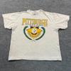 Vintage 90er NFL Pittsburgh Steelers Football T-Shirt XL 26x27 Grau