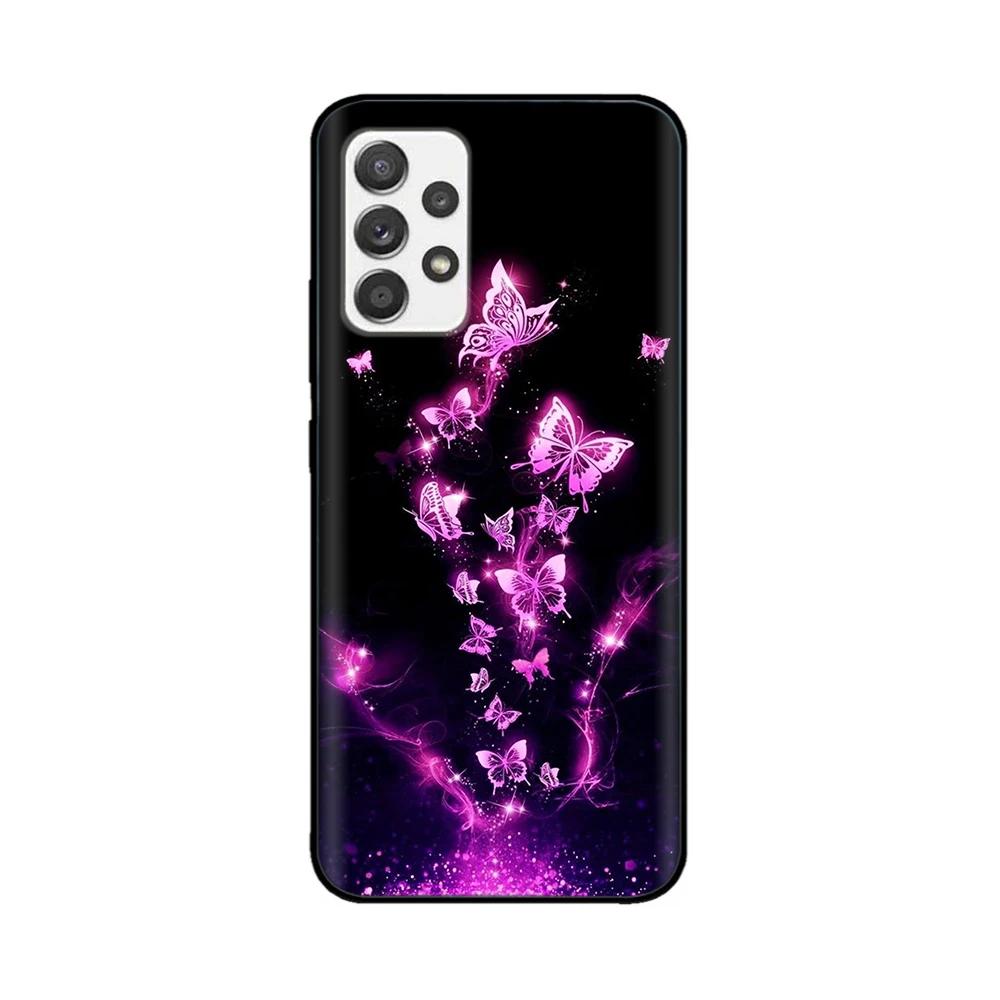 Cover For Samsung A72 Case Soft Liquid Silicone Housing For Samsung Galaxy A72 Case A 72 Full Protection High Quality Fundas