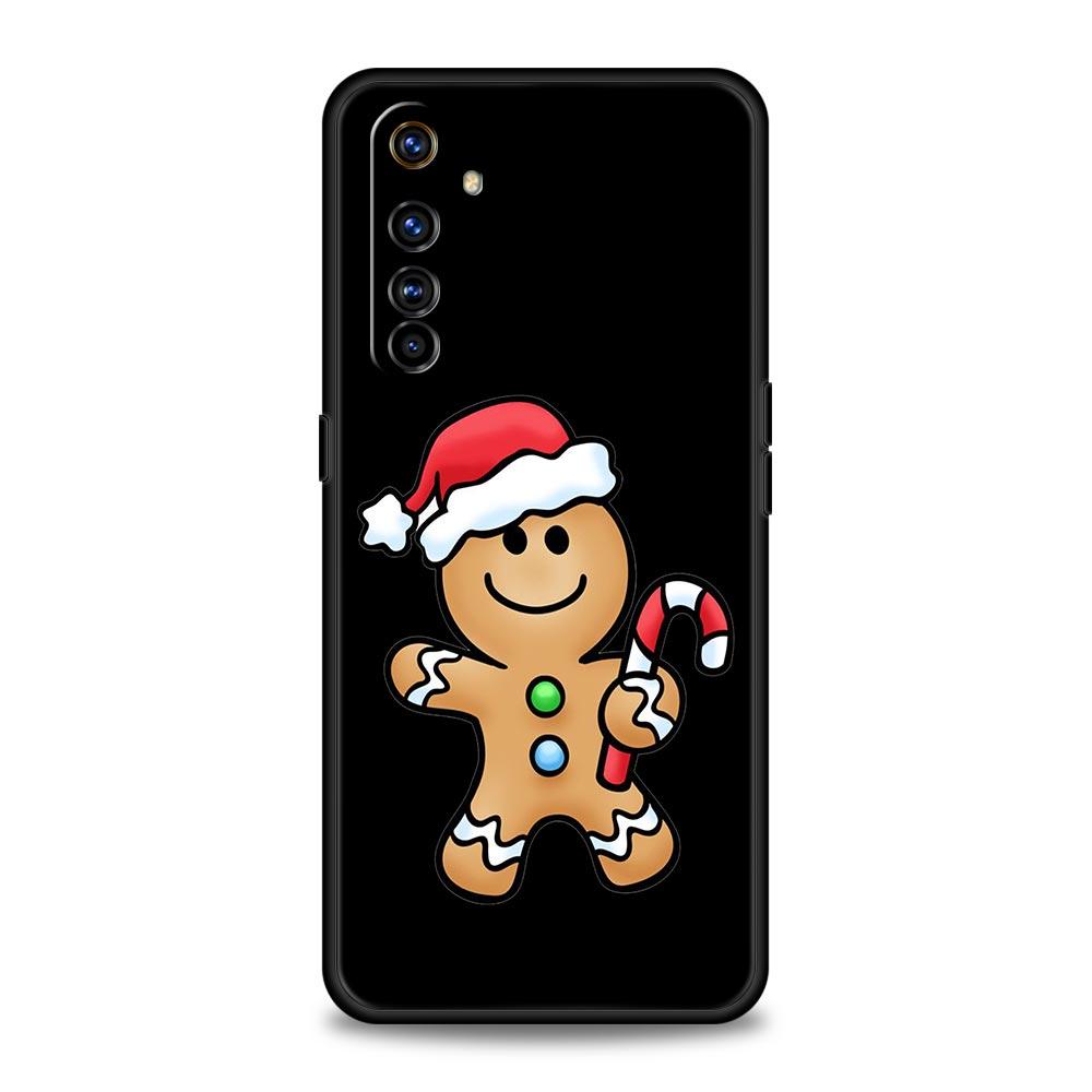 Phone Case For Realme 12 11 10 9 8 5G 7 6 GT5 GT3 GT2 Pro Plus C21 C11 C25 C35 GT Neo 2 3 3T 5 Cover Christmas Santa Claus