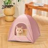 Indoor/outdoor Cat Tent with Handle Portable Cave Pet House Indoor Outdoor Scratch-resistant Bed for Kittens