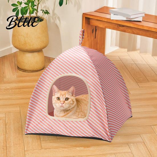 Indoor/outdoor Cat Tent with Handle Portable Cave Pet House Indoor Outdoor Scratch-resistant Bed for Kittens