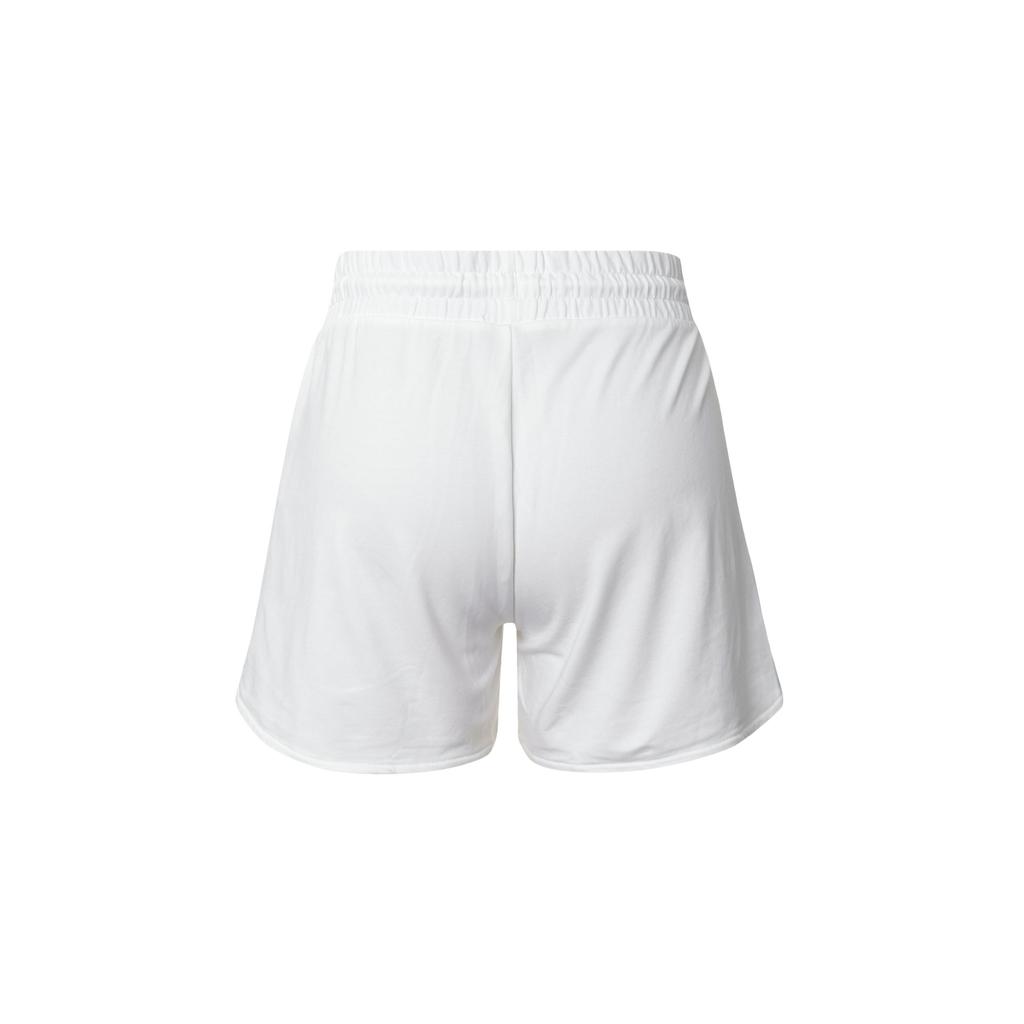 Adidas Neo Logo Drawstring Mid-Waist Sport Shorts Women Bottoms White DW7724