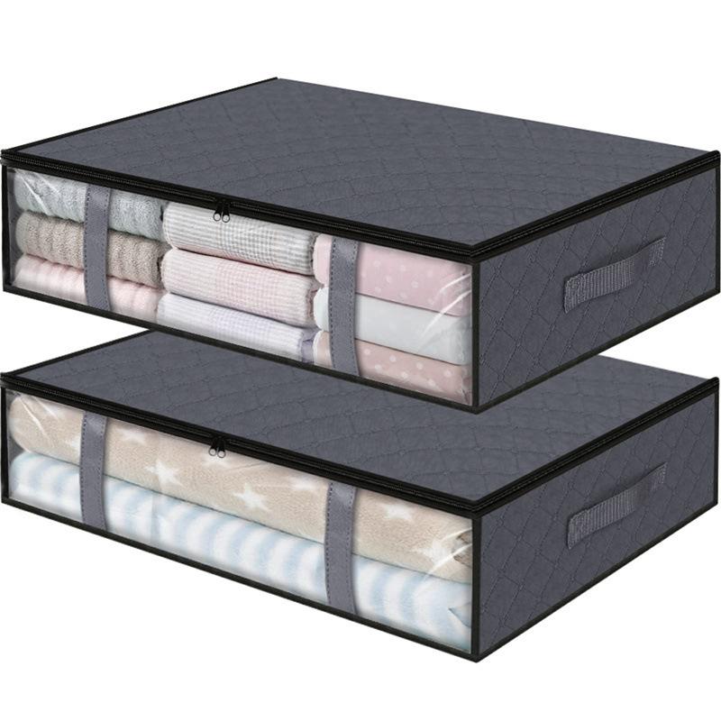Storage Bags, Clothes Storage,Under Bed Storage Containers With Durable Handles,Large Capacity Storage Bins,Foldable Storage Organizers For Clothes