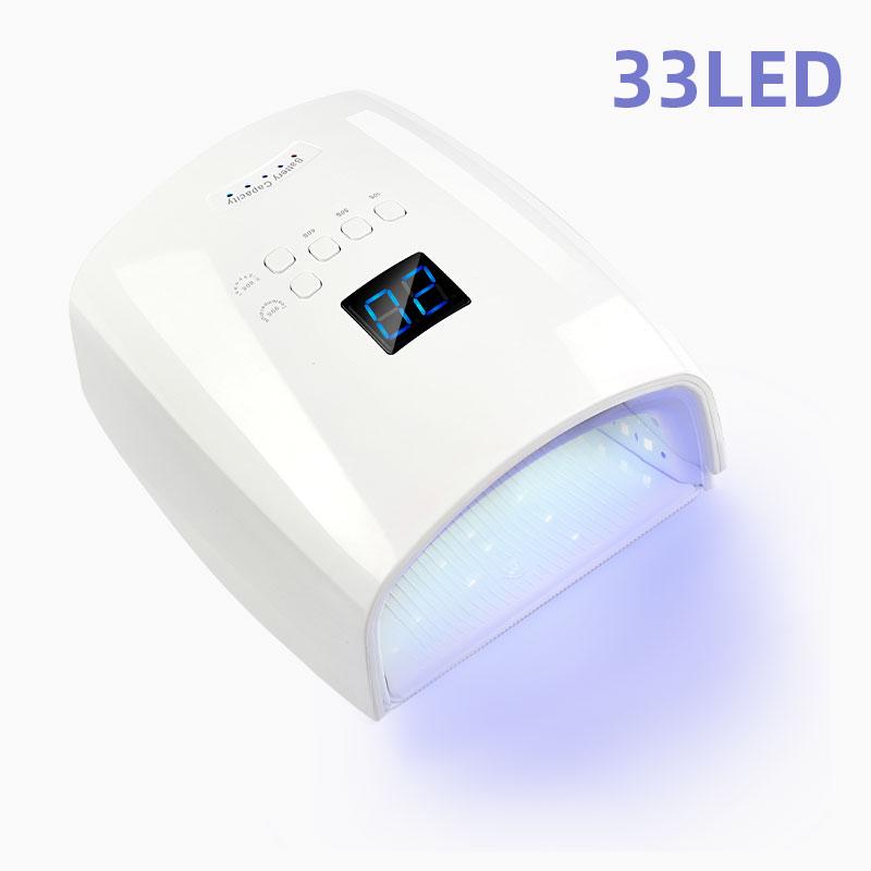 Dobíjecí UV LED lampa na nehty Bezdrátový vysoušeč vlasů gel lak Pedikúra Manikúra Světlá bezdrátová LED lampa na nehty pro manikúru