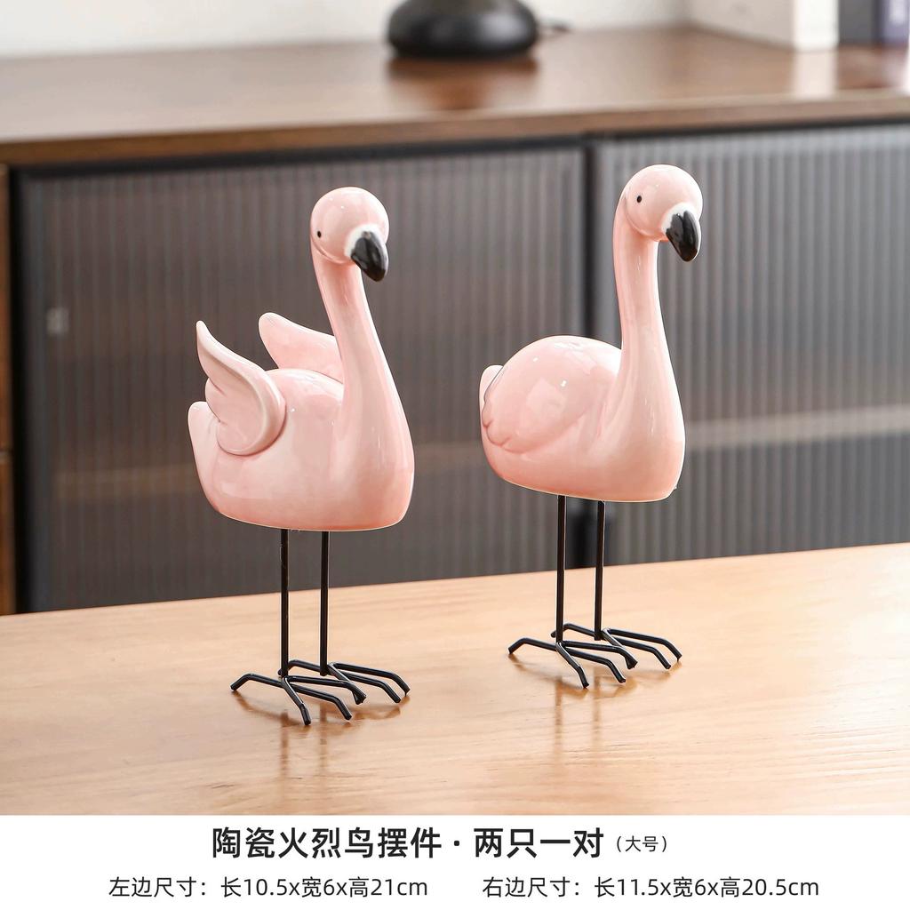 Jingdezhen Creative Ceramic Ornament Desktop Simplicity Niche Cute Porcelain Living Room High End Small Decoration
