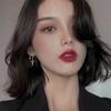 Korean Fashion Cross Asymmetric Stars Ear Buckle Drop Earrings for Women Hyperbole Trendy Hip Hop Cone Geometry Jewelry