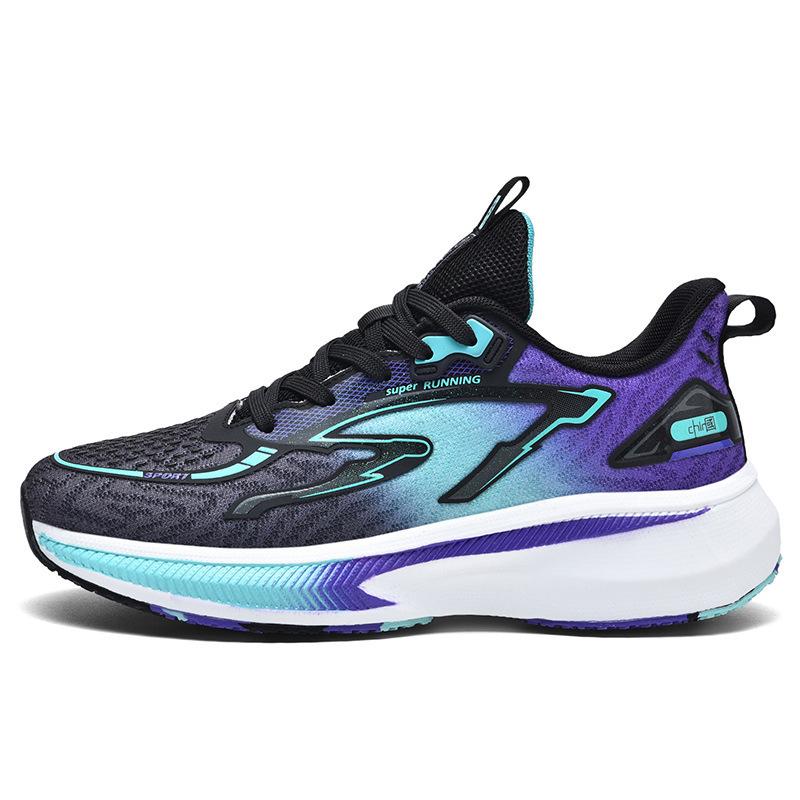 Men's shoes spring and summer high-quality cushioning running shoes fashion versatile breathable casual shoes high school entrance examination