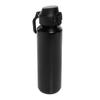 XD Collection Bouteille de sport 600 ml en acier inoxydable recyclé avec verrouillage