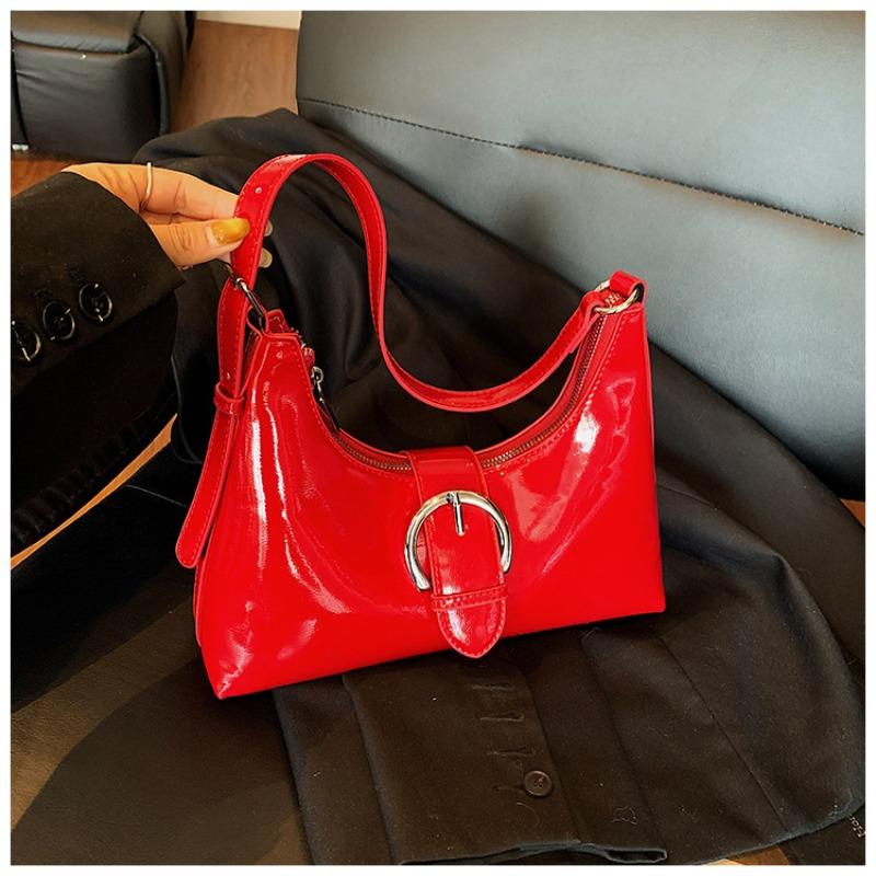 

Underarm work commuter bag women s large-capacity new spring and summer retro niche design shoulder bag червоний