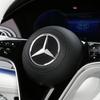 For Mercedes Benz 52mm 57mm Car Steering Wheel Badge Sticker Replacement Decoration for Mercedes Benz AMG A B S R G GLK GLA CLA