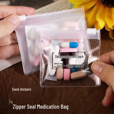 Custodia Organizer per Pillole da Viaggio Compatta per Farmaci