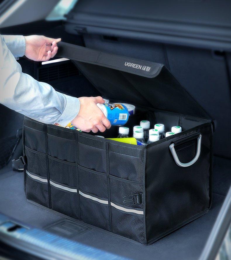 Ugreen Multi-Purpose Trunk Organizer & Cargo Solution - Black (Model LP256 80710)