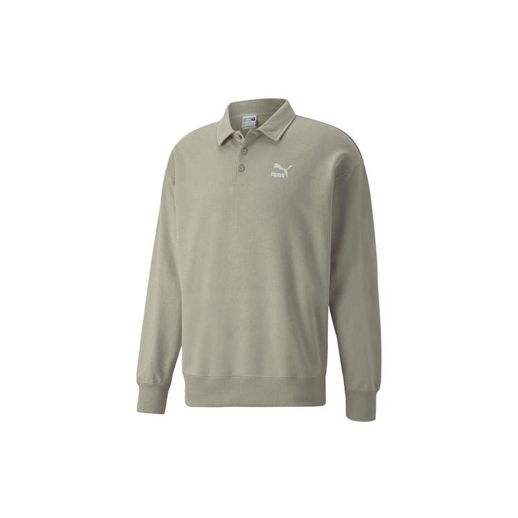 New PUMA Sports Life Collection Polo Shirts Men's Pea Green 537697-68