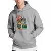 Teenage Mutant Ninja Turtles: Mutant Mayhem Mens Green Greetings Christmas Hoodie