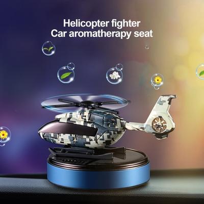 1 Set Natural Ingredient Car Fragrance Diffuser Rotating Pretty Automotive Air Freshener Helicopter Ornament