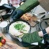 Dulton Gratton Oven Mitt Forest Green 100% Cotton Potholder Pot Glove Glamping Height 170mm Width 140mm Depth 50mm A515-545FGN