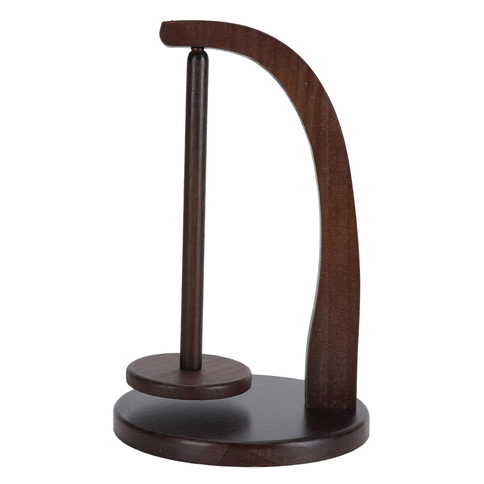 

Держатель пряжи Деревянная прялка для пряжи Вращающаяся подставка для клубка пряжи Портативное веретено для вязания крючком