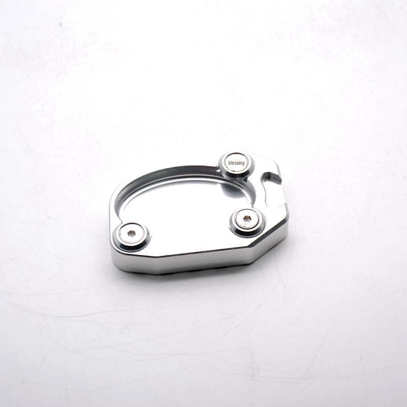 Suzuki GSR Off-road Motorcycle Accessories: Enlarged Footpegs & Kickstand Pad