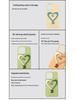 Tags: "Spreading Joy" - Metal Bracket Leather Heart Phone Case for iPhone 16 Pro Max, Anti-Fingerprint.