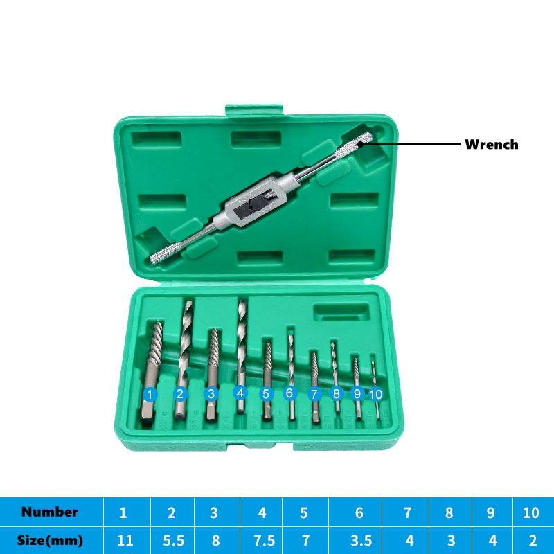 5 Stück/6 Stück Auszieher für abgebrochene Drähte Feinzahn Auszieher für abgebrochene Schraubenköpfe Entfernung Wasserhahn Auszieher für abgebrochene Gewinde Schraubendreher Werkzeug