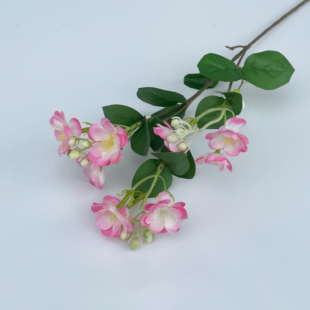 

60cm Length Artificial Jasmine Bouquet DIY Decoration Simulated Flower Wedding Party Decoration розовый