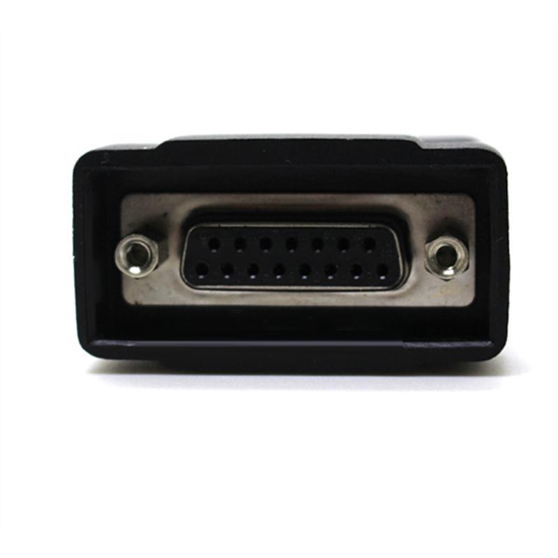For Cheboshi V30 Elite For Car Scanner Port Male OBDII 16Pin Interface To DB15 Adapter Connector Socket